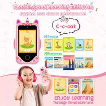 Kids Smart Phone Toy, 64GB Memory Card, Card Reader, Dual-Camera, 1080P HD, 48 Megapixels, 14 Fun Games, A Variety Of Cute Filters To Choose From, Children's Holiday Birthday Gift Preferred! - Nhiều màu - Xem 6
