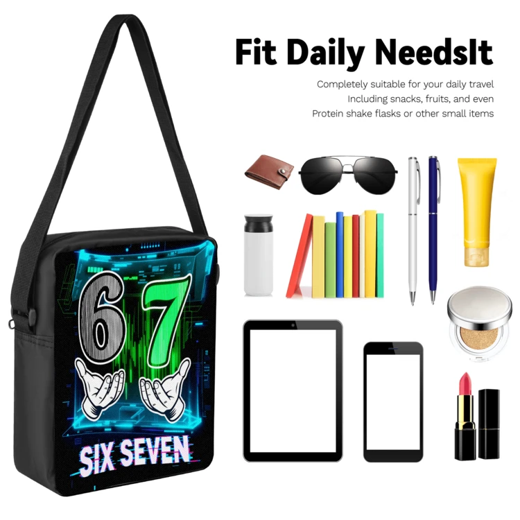 3pcs/Set Student Backpack, Messenger Bag, Pencil Case, Boys' Large Capacity Compartment Backpack, Back To School Supplies Storage, Travel Storage Bag, Suitable For School, Class, Outdoor Sports, Back To School Season - A - View 11
