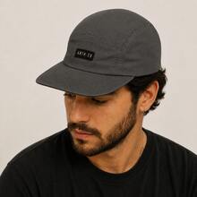 Anth Co Strapback 5 Panel Waterproof Straight Brim Cap - 0 - Ver 2
