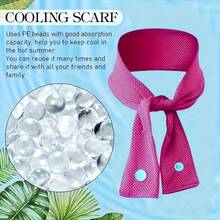 Soft Cool Ice Silk Scarf, Reusable Camping Towel, Breathable Mesh Neck Warmer, Suitable For Summer Outdoor Activities And Travel, Lightweight And Comfortable - Cooling Scarf - View 8
