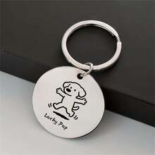 Classic Stainless Steel Dog Tag Pendant, Basic Pet Accessory, High Cost-Performance, Suitable For All Pet Owners, Pet Lovers Daily Wear To Show Style, Bestselling Accessory - Multicolor - View 7