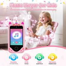 Kids Smart Phone Toy, 64GB Memory Card, Card Reader, Dual-Camera, 1080P HD, 48 Megapixels, 14 Fun Games, A Variety Of Cute Filters To Choose From, Children's Holiday Birthday Gift Preferred! - Nhiều màu - Xem 4