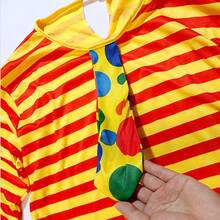 Adult Funny Clown Costume, Clown Role Play Outfit, Magician Performance Costume, Only Includes Clothing, Does Not Include Props/Wigs/Masks/Shoes - Multicolor - View 5