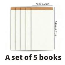 1pc Vintage Style Portable Kraft Paper Cover Notebook, To-Do List, Office, Planning, Multi-Function Tear-Off Memo Pad, 50 Sheets, Rectangular, Non-Sticky Student Planner Memo Pad, Flip-Up Notepad, Kraft Paper Memo Book, Planner Notebook, Lined Notebook, Grid Notebook, Blank Notebook, Checklist Notebook - one-size - View 16