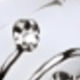 Rhinestone Geometric Small Alloy