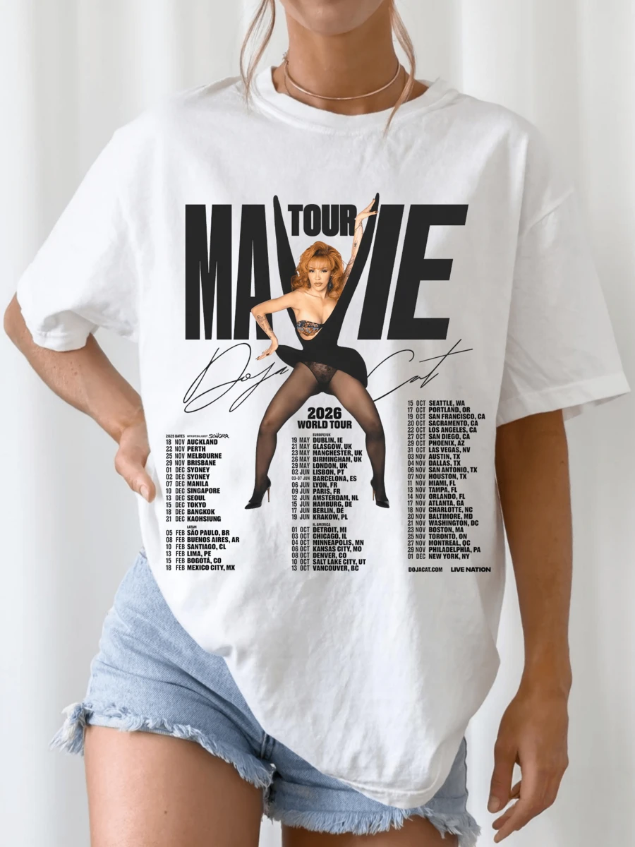 Doja Cat Ma Vie World Tour 2026 - White - View 1