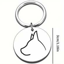 Classic Dog Tag Identity Plate, Practical And Elegant. Made Of High-Quality Stainless Steel, Thick And Durable Material. Suitable For Various Pet Collars As A Versatile Accessory, Lightweight And Comfortable To Wear. Suitable For All Kinds Of Cats And Dogs. - Multicolor - View 8
