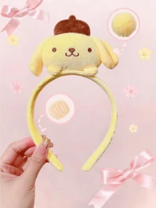 Miniso 1条装弹力发带，方便实用，适合女性成人洗脸、护肤、化妆、淋浴、日常佩戴、派对角色扮演等场合，可作礼物。包含面膜发带、SPA发带、淋浴发带、洁面发带、毛巾发带、美容发带、荷叶边发带。 - 樣式4 - 查看 3