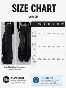 Women's Boyfriend Fit Jeans Loose Vintage Washed Non-Fading Casual Outings Best Seller Pants - màu đen - Xem 5