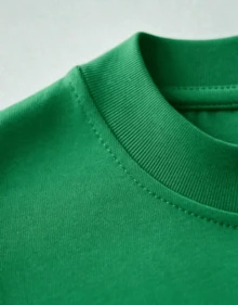 Soft Print With The Word "Mexico" In Green Letters And The National Flag Symbolizing Pride And Identity. 100% Cotton Women's Casual T-Shirt, Comfortable And Warm. - 綠色 - 查看 4