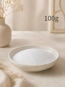 100g/200g/500g/1000g 白色珍珠蠟珠 雪花顆粒蠟補充裝 DIY 手作蠟燭製作材料 無香杯蠟 工藝婚禮派對桌面裝飾 家居 DIY - 多規格沙蠟 - 查看 15