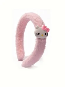 SANRIO 1件裝卡通三麗鷗系列時尚髮箍，可愛Hello Kitty髮飾，彩色時尚設計，適合兒童日常配戴，返校禮物、情人節、母親節、生日派對、新年禮物 - 彩色 - 查看 5