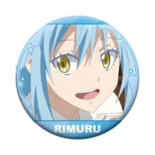 58mm Anime That Time I Got Reincarnated As A Slime Cosplay Shion Benimaru Shuna Rimuru Tempest Badge Brooch Pins Accessories Gifts - Slime - View 18