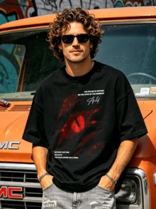 Camisetas masculinas - Preto - Ver 4