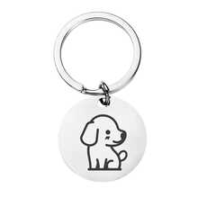 Placa de identificación para perro de acero inoxidable, accesorio para collar, diseño simple y fácil de usar, conveniente de sostener y transportar, adecuado para viajes y uso diario, accesorio práctico esencial para dueños de mascotas - Multicolor - Ver 9