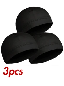 Breathable Helmet Liner, Motorcycle Face Mask, Quick-Drying Sweat-Wicking Cycling Round Top Cap - Multicolor - View 10