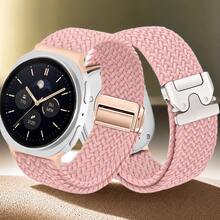 2条装精纺弹力编织表带，带磁扣，兼容三星Galaxy Watch 8 40mm/44mm/Galaxy Watch 8 Classic 46mm，弹性尼龙运动腕带，适用于Galaxy Watch 8/Classic 46mm 2025男女款，馈赠亲友佳品 - 2 Packs Set - 查看 3
