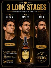 Mild Skin-Friendly Formula, It Softens Beard Surface And Improves Daily Grooming Feeling. - Multicolor - View 5