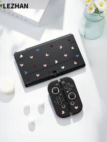 1pc Colorful Heart Pattern Protective Case, Storage Bag For Nintendo Switch 2 (2025), Switch OLED, Switch NS/Lite, Best Gift For Switch Gamers - Multicolor - View 16