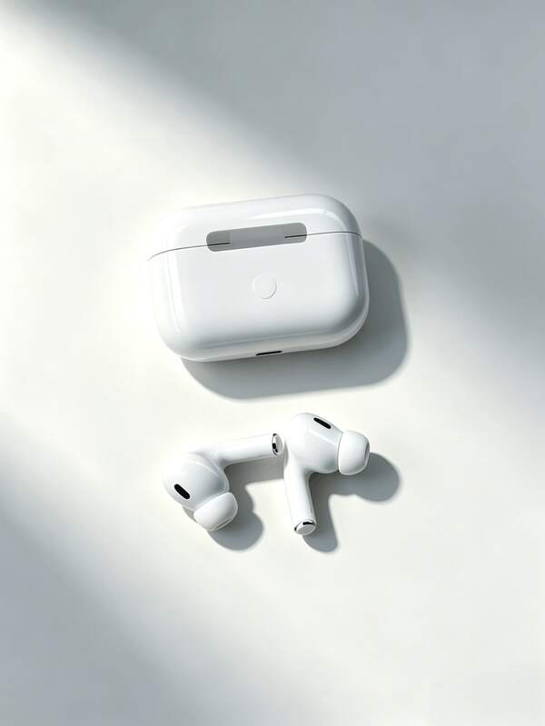 Auriculares Bluetooth Inalámbricos Verdaderos, Diseño Semi-Intraural Ligero, Conexión Estable Bluetooth 5.3, Carga Rápida, Cancelación de Ruido de Llamadas ENC, Controles Táctiles Inteligentes, Universal para Correr