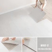 10片 30x30cm 耐磨自黏式木紋地板貼，加厚防水地板壁紙，防滑PVC - C - 查看 14