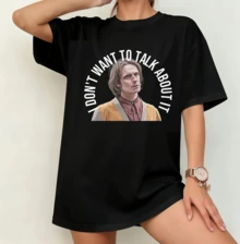 Unisex Yellowjackets "I Don't Want To Talk About It" T-Shirt Black - Black - View 8