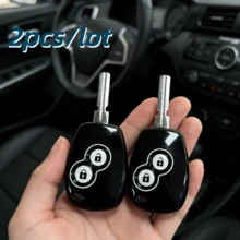 2件裝 Renault Clio、Logan、Duster、Megane、Sandero、Kangoo、Laguna、Espace、Fluence、Modus 汽車鑰匙保護套 - 彩色 - 查看 1