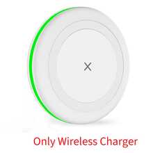 15W快速無線充電器，便攜式無線充電墊，兼容Phone 18/17/16/15/14/13/12/SE/11/11 Pro/XS Max/XR/X/8全系列；亦兼容 S23/S22/Note系列及其他Android手機，支持Qi通用無線快充，適用於居家、辦公室、宿舍等多種場景 - 白色 - 查看 8