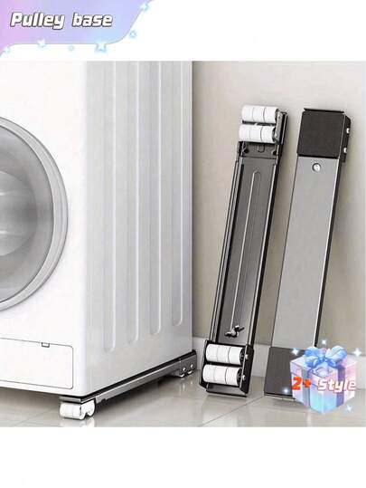 Anti Vibration Pads For Washing Machine - Washer Dryer Pedestals Fits All Machines - Noise Dampening, Helps Protect Laundry Room Floor - Washing Machine Support (4 Packs)