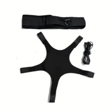 1 pièce Ceinture d'entraînement de football et volleyball, longueur de corde 2,4 m (extensible jusqu'à 8 m), corde anti-rebond réglable, pratique du contrôle du ballon pour débutants, équipement d'entraînement universel des compétences - Multicolore - Voir 3