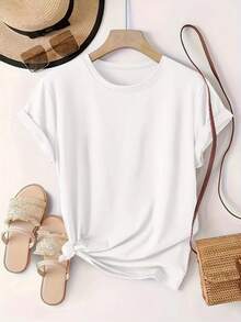 Women T-Shirts - White - View 4