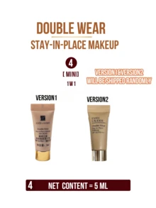 Estée Lauder Double Wear 持久粉底液 #1W1 5/7/15/30ml，畅销产品！超强遮瑕，有效遮盖毛孔和细纹，持久不脱妆，不晕染，不卡粉，易于涂抹，滋养肌肤，蕴含微液体粉末和柔焦成分，打造无瑕妆容，SPF10/PA++，多种规格可选，日常妆容必备。 - 雅詩蘭黛DW1w1粉底液 - 查看 12