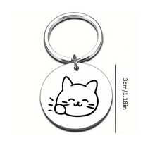 Stainless Steel Pet Accessories Pendant, Dog Tag Identity Plate, Durable Anti-Rust, Versatile Pet Collar Accessory, Minimalist Design, Suitable For Cats And Dogs Of All Sizes - Multicolor - View 10