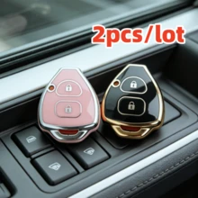 2 piezas/lote Fundas para llaves de coche para Scion, Camry, Rav4, Corolla, 4Runner, Yaris, Matrix, Venza, Avalon - Multicolor - Ver 4