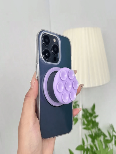 Silicone Suction Cup Phone Holder, Multi-Functional Telescopic Folding, Hands-Free Mirror Bathroom Wall-Mounted Phone Holder, Easy Installation Portable, Suitable For Selfie And Video Recording, Compatible With IPhone And Android Phones, Multiple Styles Available. Great Birthday Gift For Family And Friends, Sliding Phone Holder, Phone Accessories.