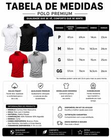 Men's Polo Shirt For The 2026 Brazil World Cup, Premium Piqué Knit - Navy Blue - View 3