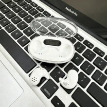 X55 Earbud Tidur Nirkabel Mini Headphone untuk Kerja TWS Bluetooth Earphone Stereo Headset Tersembunyi dengan Mikrofon Panggilan HD - View 1