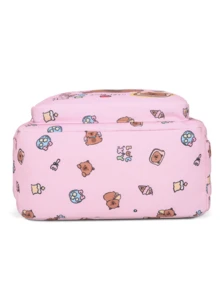 Back To School & Graduation Season Cartoon Capybara Fashion Versatile Minimalist Elegant Cute Cartoon Large Capacity Multifunctional Suitable For Various Occasions Backpack - Multicolor - View 9