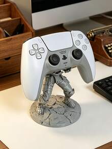 Black Knight Shaped Multi-Platform Game Controller Stand | Compatible With PS5// Series X|S/One And Switch Pro Controllers, Sturdy Support, Scratch-Resistant Design | Desktop ESports Decor, Creative Gamer Gift - Black Knight-themed Multi-platform Controller Stand - View 12