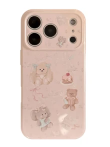 極簡時尚亮片蝴蝶結磁吸手機殼，適用於 iPhone 18 Pro Max 18 Pro 17 Pro Max 17 Pro 17 16 Pro Max 16 Pro 16 15 Pro Max 15 Pro 15 14 Pro Max 14 Pro 14 13 Pro Max 13 Pro 13 12 Pro Max 12 Pro 12 11 - 淺粉色 - 查看 3
