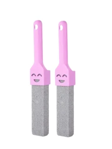 1 pièce/2 pièces Bâton de pierre ponce pour le nettoyage des toilettes, puissant pour l'élimination des taches, outil de détartrage et de nettoyage des salles de bain - Rose bonbon - Voir 13