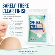 144pcs Acne & Scar Cover Patches, Transparent Waterproof, Comfortable Material, Gentle & Non-Irritating, Alcohol-Free - View 3