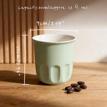 Taza de café de cerámica personalizada y grabada con tapa de color intercambiable, hecha a mano, regalo único para ella/él, regalo perfecto para maestros, taza estilo Ins - multicolor - Ver 10