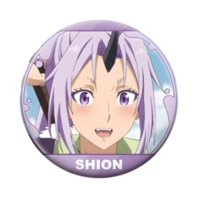 58mm Anime That Time I Got Reincarnated As A Slime Cosplay Shion Benimaru Shuna Rimuru Tempest Badge Brooch Pins Accessories Gifts - Slime - View 22
