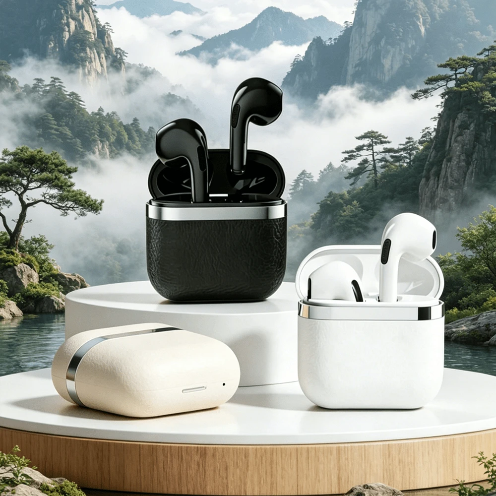 新款5.3蓝牙无线耳机TWS立体声耳机HiFi耳机带高清麦克风适用于所有智能手机 - 查看 1