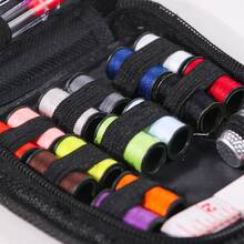 27 Piece Portable Home Sewing Tool Needle And Thread Box Set, Embroidery Tool Set, Sewing Thread Set, Needle And Thread Bag, Needle And Thread Box - A - View 3