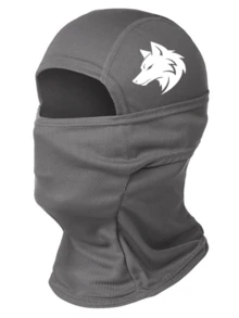 Musion 1pc Wolf Pattern Warm Face Mask, Tactical Full Face Ski Mask, Windproof Neck Gaiter, Suitable For Cycling, Hunting And Outdoor Activities - Multicolor - View 7