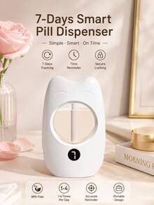 Smart Automatic Aromatherapy Diffuser, USB Rechargeable (500mAh Battery) Essential Oil Diffuser, 7 Mist Modes, LED Digital Display, Timer, Quiet Portable Air Freshener And Deodorizer, Suitable For Home, Bedroom, Bathroom, Office, Hotel, Holiday, Birthday - Multicolor - View 3