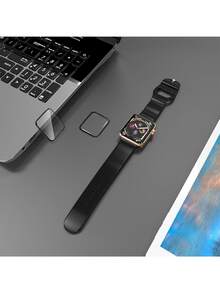 Yezodawee 4片裝 軟螢幕保護貼 49mm Ultra 2/1，防刮、軟 TPU 高畫質無氣泡、全覆蓋保護、靈敏觸控、超薄高透明，適用於 45mm/49mm/46mm/42mm/41mm/44mm/40mm/38mm/S10/S9/S8/S7/S6/S5/S4/S3/S2/S1/SE/Ultra 1/2 系列 - 無色 - 查看 5