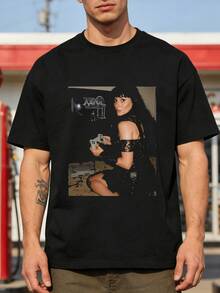 Women T-Shirts - Front - Black - View 5
